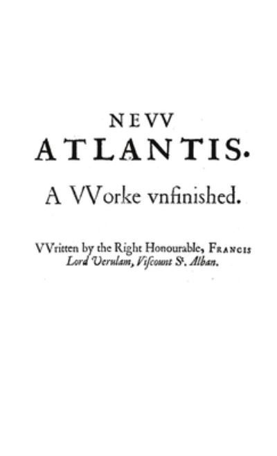 The New Atlantis - Francis Bacon - Böcker - NAE - 9780997937107 - 21 april 2016