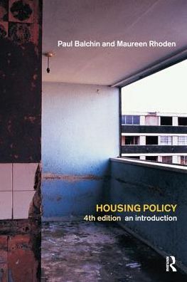 Cover for Balchin, Paul (University of Greenwich, UK) · Housing Policy: An Introduction (Hardcover Book) (2017)