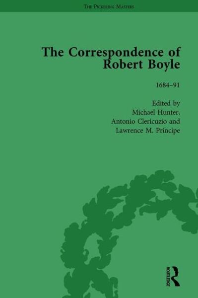 Cover for Michael Hunter · The Correspondence of Robert Boyle, 1636-1691 Vol 6 (Hardcover Book) (2001)