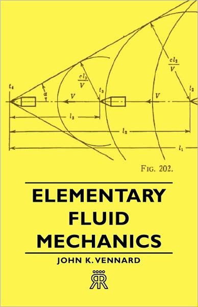 Cover for John K. Vennard · Elementary Fluid Mechanics (Paperback Book) (2007)