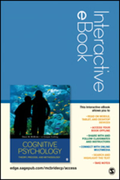 Cover for Dawn M. McBride · Cognitive Psychology Interactive eBook: Theory, Process, and Methodology (N/A) (2015)