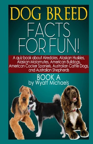 Cover for Wyatt Michaels · Dog Breed Facts for Fun!  Book a (Paperback Bog) (2013)