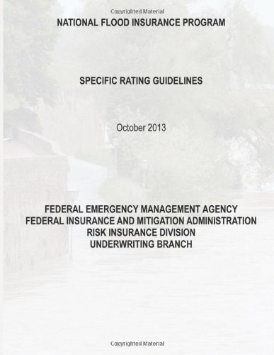 Cover for Federal Emergency Management Agency · National Flood Insurance Program Specific Rating Guidelines (Pocketbok) (2013)