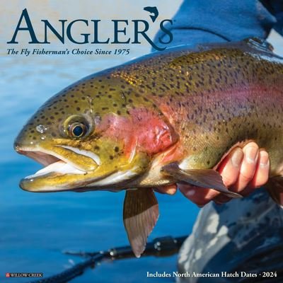 Cover for Willow Creek Press · Angler's 2024 12 X 12 Wall Calendar (Kalender) (2023)