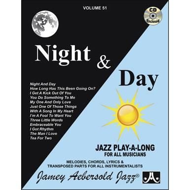 Jamey Aebersold Jazz -- Night and Day, Vol 51 - Jamey Aebersold - Bøger - Aebersold Jazz, Jamey - 9781562242107 - 1. marts 2015