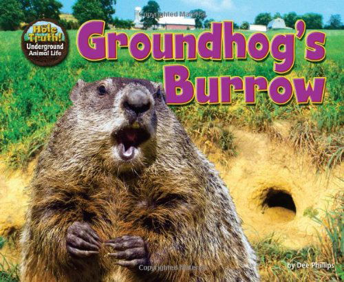 Cover for Dee Phillips · Groundhog's Burrow (Hole Truth! Underground Animal Life) (Hardcover Book) (2012)