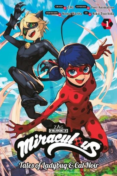 Cover for Koma Warita · Miraculous: Tales of Ladybug &amp; Cat Noir (Manga) 1 - Miraculous: Tales of Ladybug &amp; Cat Noir (Paperback Book) (2023)