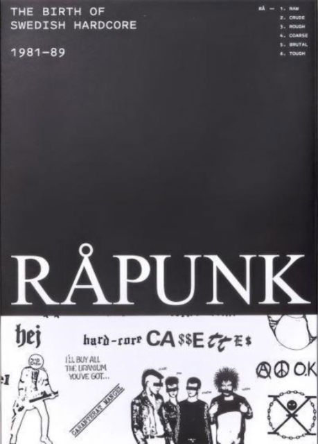 Cover for David Andersson · RAPUNK, The birth of Swedish hardcore, 1981-89 (Paperback Book) (2024)