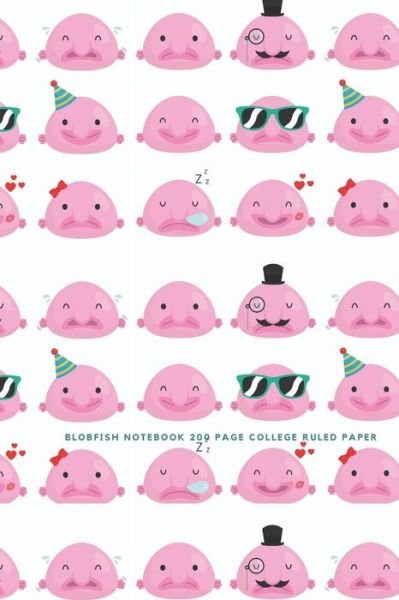Cover for Kpla Publishing · Blobfish Notebook - 200 Page College Ruled Paper (Paperback Book) (2019)