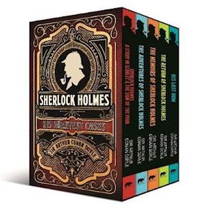 Cover for Arthur Conan Doyle · Sherlock Holmes: His Greatest Cases: 5-Book paperback boxed set - Arcturus Classic Collections (Bog) (2020)