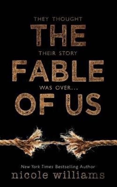 Cover for Nicole Williams · The Fable of Us (Pocketbok) (2016)
