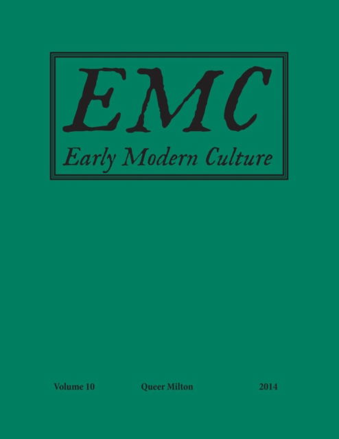 Cover for Will Stockton · Early Modern Culture (Paperback Book) (2019)