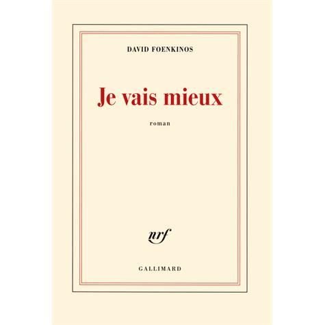 Cover for David Foenkinos · Je vais mieux (Pocketbok) (2013)
