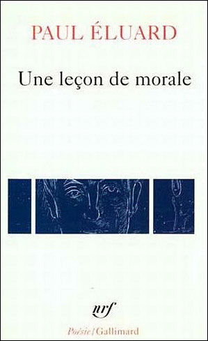 Cover for Paul Eluard · Lecon De Morale (Poesie / Gallimard) (French Edition) (Paperback Book) [French edition] (1981)