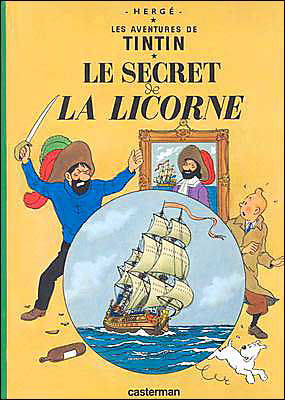 Cover for Herge · Le secret de la Licorne (Hardcover bog) (1998)