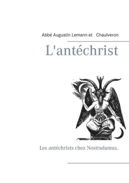 Cover for Lemann · L'antéchrist (Bok) (2017)