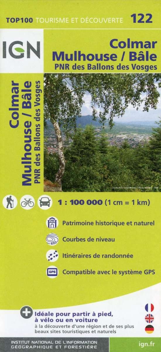 Cover for Ign · IGN TOP100: Colmar - Mulhouse - Bâle (Buch) (2015)