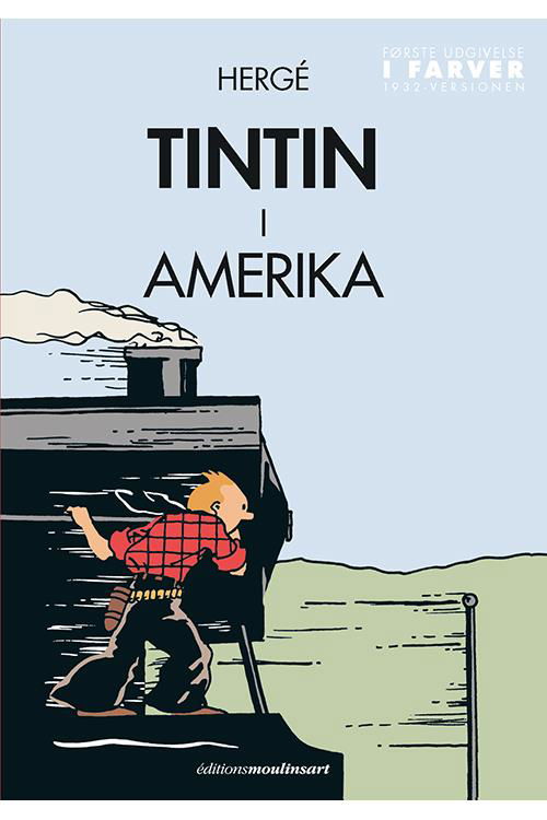 Cover for Hergé · Tintin: Tintin i Amerika (Inbunden Bok) [1:a utgåva] (2022)