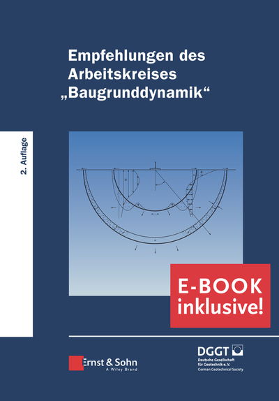 Cover for Deutsche Gesellschaft fur Geotechnik · Empfehlungen des Arbeitskreises &quot;Baugrunddynamik&quot;: Buch plus e-PDF (Hardcover Book) (2018)