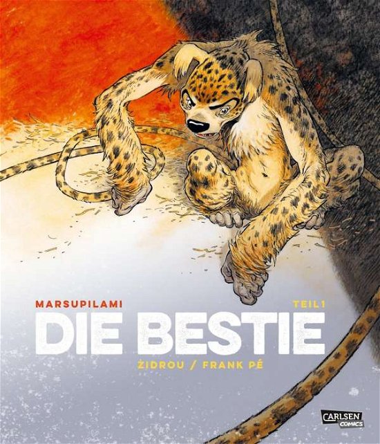 Cover for Zidrou · Marsupilami: Die Bestie (Gebundenes Buch) (2021)
