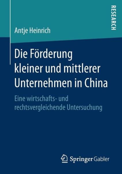 Cover for Heinrich · Die Förderung kleiner und mitt (Bok) (2017)