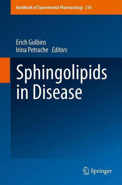 Cover for Erich Gulbins · Sphingolipids in Disease - Handbook of Experimental Pharmacology (Hardcover Book) [2013 edition] (2013)