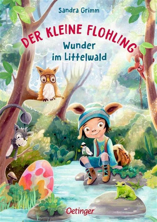 Cover for Sandra Grimm · Der kleine Flohling 3. Wunder im Littelwald (Innbunden bok) (2022)