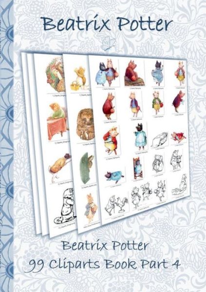 Cover for Potter · Beatrix Potter 99 Cliparts Book (Book) (2018)