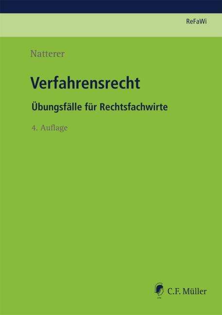 Cover for Natterer · Verfahrensrecht (Buch)