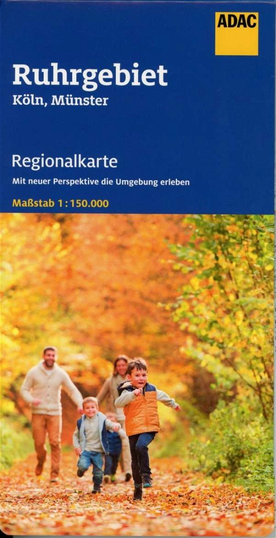 Cover for ADAC Verlag · ADAC Regionalkarte: Blatt 7: Ruhrgebiet, Köln, Münster (Print) (2020)