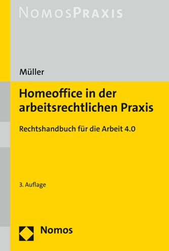 Cover for Stefan Müller · Homeoffice in Der Arbeitsrechtlichen Praxis (Taschenbuch) (2021)