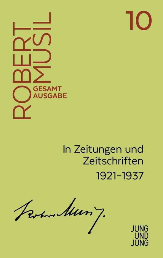 Cover for Musil · In Zeitungen und Zeitschriften II (Book)