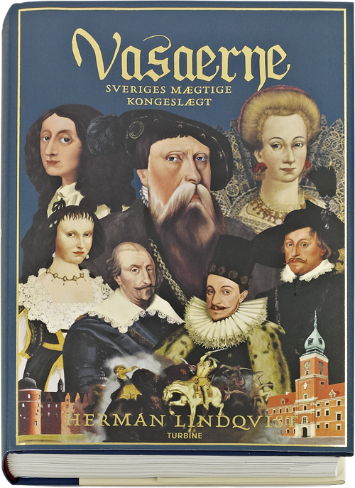 Cover for Herman Lindqvist · Vasaerne (Indbundet Bog) [1. udgave] (2018)