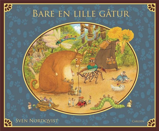 Cover for Sven Nordqvist · Bare en lille gåtur (Bound Book) [1.º edición] (2019)