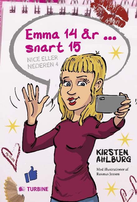 Cover for Kirsten Ahlburg · Emma 14 år … snart 15 (Innbunden bok) [1. utgave] (2017)