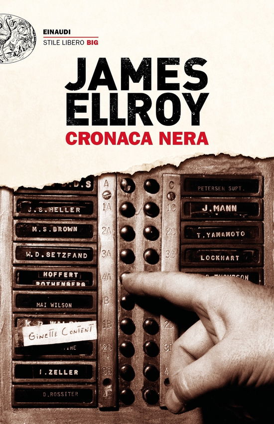 Cover for James Ellroy · Cronaca Nera (Book)