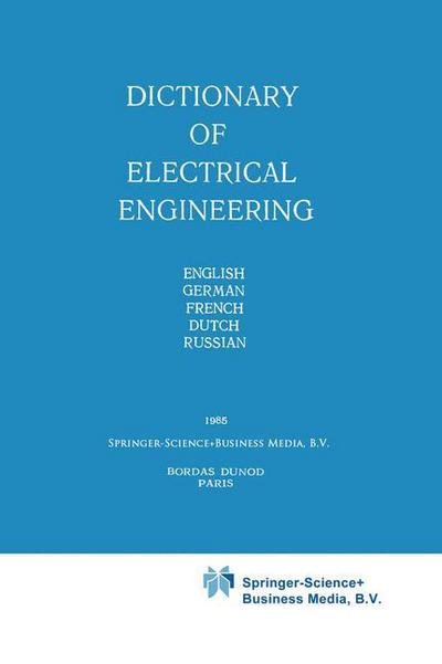 Cover for Y N Luginsky · Dictionary of Electrical Engineering: English, German, French, Dutch, Russian (Innbunden bok) (1987)