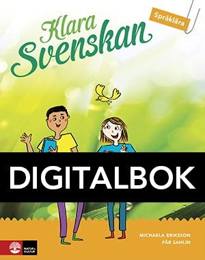 Cover for Pär Sahlin · Klara svenskan åk 5 Elevbok Språklära Digital (N/A) (2017)