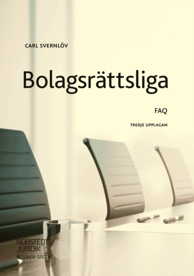 Cover for Carl Svernlöv · Bolagsrättsliga FAQ (Book) (2019)