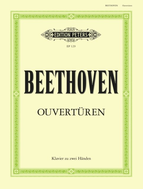 Cover for Overtures (Sheet music) (2001)