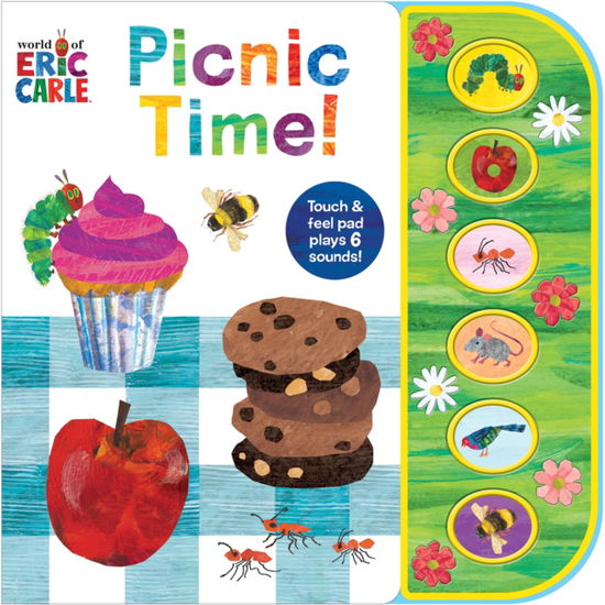 Cover for PI Kids · World of Eric Carle: Picnic Time! Sound Book (Board book) (2025)