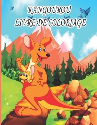 Cover for Ab Draw Edition · Kangourou Livre de Coloriage: Livre de coloriage pour enfants, garcons et filles, avec de belles illustrations pour tous les ages (Paperback Bog) (2022)