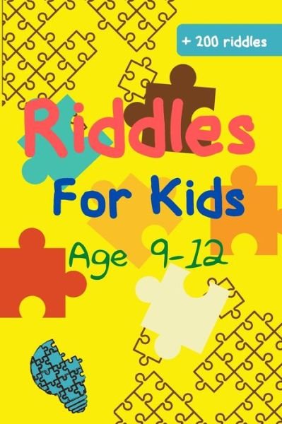 Cover for Rhys J Wolf Workbooks · Riddles For Kids Age 9-12 (Paperback Book) (2020)
