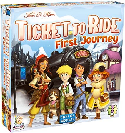 Ticket to Ride - First Journey Nordic -  - Board game -  - 9954361796107 - 