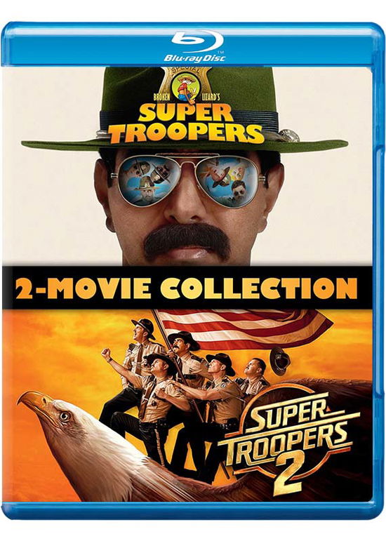 Cover for Super Troopers: 2 Movie Collection (Blu-Ray) (2018)