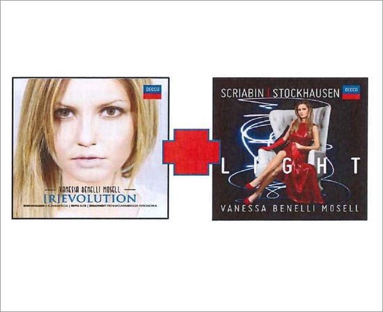 Cover for Vanessa Benelli Mosell · (R)evolution &amp; Light (CD) (2019)