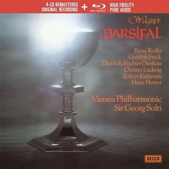 WAGNER PARSIFAL (4CD+BR AUD by LUDWIG,CHRISTA / KOLLO,RENE - Ludwig,christa / Kollo,rene - Filmes - Universal Music - 0028948325108 - 29 de junho de 2018