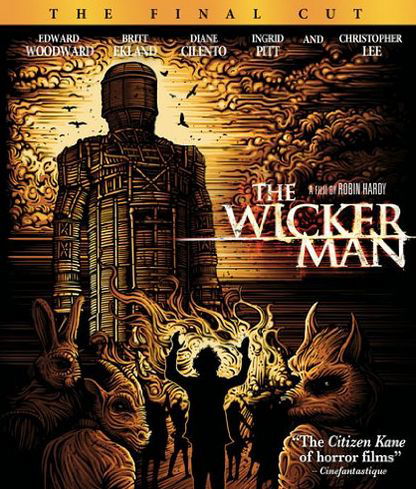 Cover for The Wicker Man (Blu-ray) [Final Cut edition] (2014)