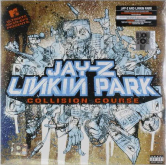 Cover for Jay-z &amp; Linkin Park · Collision Course (LP/DVD) (2014)