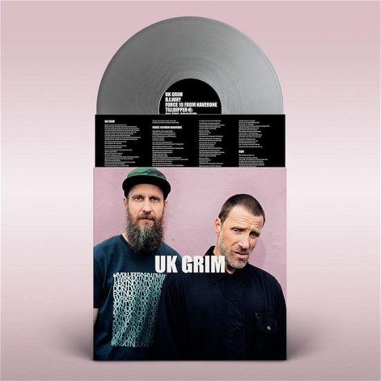 Cover for Sleaford Mods · UK Grim (LP) [Limited Silver Vinyl edition] (2023)